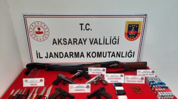 Jandarmadan kaçak silah operasyonu: 9 gözaltı